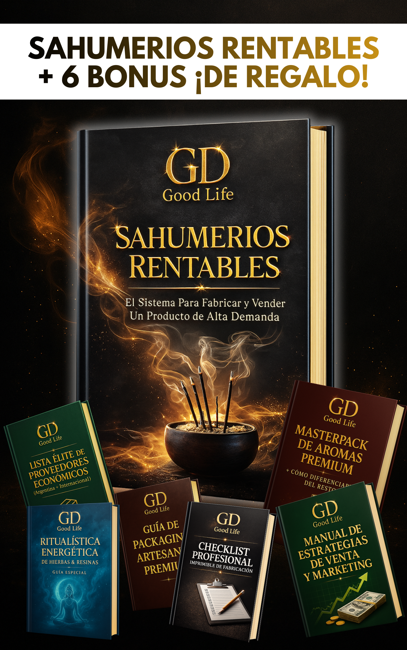 ✨El Sistema Para Fabricar y Vender Un Producto de Alta Demanda: Sahumerios Rentables